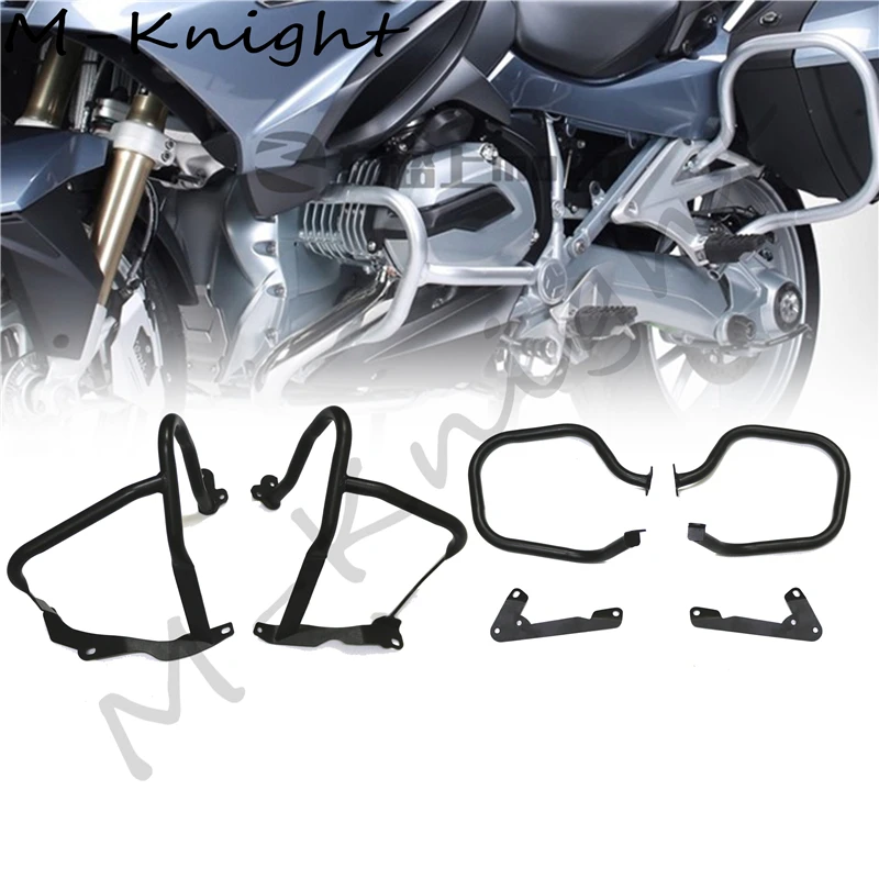 For BMW R1200RT R1200 RT 2014-2018 2017 Motorcycle Crash Bars Saddlebags Engine Guard Bumpers Stunt Cage Buffer Frame Protector
For BMW R1200RT R1200 RT 2014-2018 2017 Motorcycle Crash Bars Saddlebags Engine Guard Bumpers Stunt Cage Buffer Frame Protector