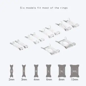 12pcs Ring Adjuster Transparent Plastic Spring Change Small Ring Size Adjustment Pad To Reduce Invisible Inner Glue Artifact
12pcs Ring Adjuster Transparent Plastic Spring Change Small Ring Size Adjustment Pad To Reduce Invisible Inner Glue Artifact
