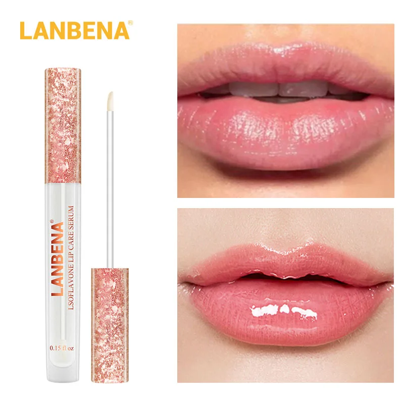 LANBENA Lip Plumper Serum Lip Mask Lip Gloss Reduce Fine Lines Increase Lip Elasticity Resist Aging Moisturizing Lip Care Liquid
LANBENA Lip Plumper Serum Lip Mask Lip Gloss Reduce Fine Lines Increase Lip Elasticity Resist Aging Moisturizing Lip Care Liquid
