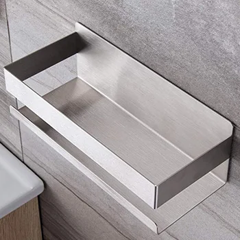Home Rectangle Stainless Steel Multifunctional Shower Caddy Self Adhesive Single Layer Bathroom Shelf Hotel Kitchen Wall Mounted
Home Rectangle Stainless Steel Multifunctional Shower Caddy Self Adhesive Single Layer Bathroom Shelf Hotel Kitchen Wall Mounted