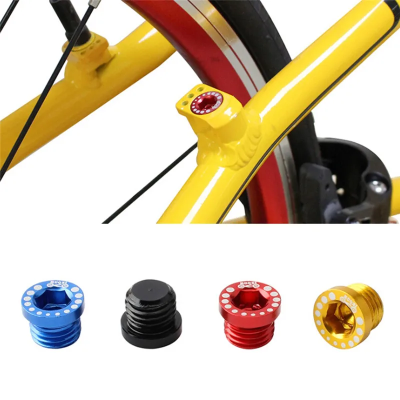 4PCS Mountain Bike Brake Screw Nut Aluminum Alloy V Brake Screw M10 Ultra-light Installation Head Cap Bolts Nuts Turn Buckle 
4PCS Mountain Bike Brake Screw Nut Aluminum Alloy V Brake Screw M10 Ultra-light Installation Head Cap Bolts Nuts Turn Buckle