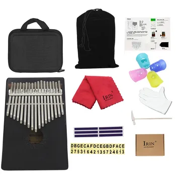 Irin 17 Key Kalimba Thumb Piano Acacia Wood Shockproof Thumb Piano with Karinba Box Tuning Tool Finger Cover Manual for Beginner
Irin 17 Key Kalimba Thumb Piano Acacia Wood Shockproof Thumb Piano with Karinba Box Tuning Tool Finger Cover Manual for Beginner