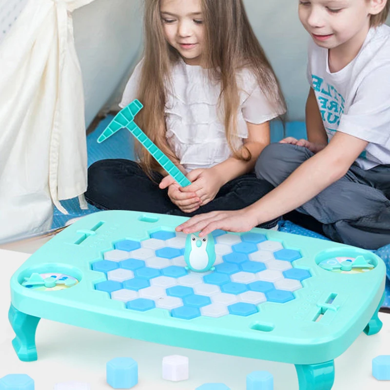 Board Game for Children Save Penguin Trap Ice Break Hammer Block Toy Set Funny Party Table Games Parent Child Interaction
Board Game for Children Save Penguin Trap Ice Break Hammer Block Toy Set Funny Party Table Games Parent Child Interaction