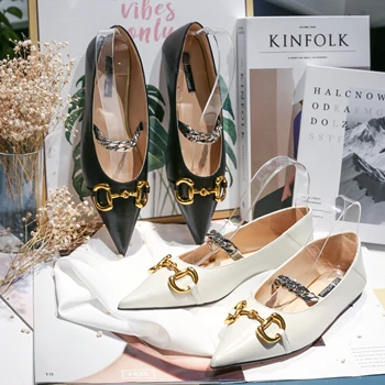 BASSIRIANA20 new fashion all-match leather outsole Muller lazy leather pointed toe with soft flat bottom two-wear single shoes
BASSIRIANA20 new fashion all-match leather outsole Muller lazy leather pointed toe with soft flat bottom two-wear single shoes