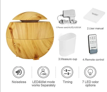 600 ml LED sphere humidifier Remote Control Air Ultrasonic Humidifier Essential Oil Diffuser Atomizer Air Freshener Mist Maker
600 ml LED sphere humidifier Remote Control Air Ultrasonic Humidifier Essential Oil Diffuser Atomizer Air Freshener Mist Maker