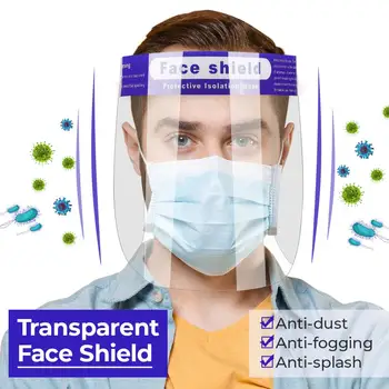 10pcs Face Shield Protective Transparent Face Mask Anti-Fog Anti-Droplets Mask Detachable Adjustable 180° Protection Mask Cover
10pcs Face Shield Protective Transparent Face Mask Anti-Fog Anti-Droplets Mask Detachable Adjustable 180° Protection Mask Cover