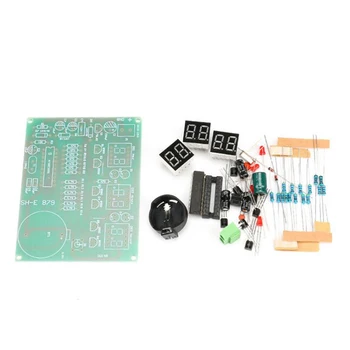 DIY Kits AT89C2051 Electronic Clock Digital Tube LED Display Suite Electronic Module Parts and Components DC 9V - 12V
DIY Kits AT89C2051 Electronic Clock Digital Tube LED Display Suite Electronic Module Parts and Components DC 9V - 12V