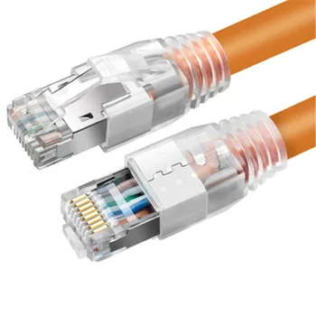 Cat 8 Ethernet Cable rj 45 Networking Cable 8p8c 40Gbps 2000Mhz Cat8 Lan Cable 1M 2M 3M 5M 8M 10M 4 Twisted Pairs Patch Cable
Cat 8 Ethernet Cable rj 45 Networking Cable 8p8c 40Gbps 2000Mhz Cat8 Lan Cable 1M 2M 3M 5M 8M 10M 4 Twisted Pairs Patch Cable