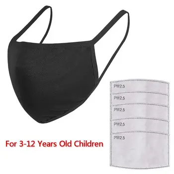 3-12 Years Children Reusable PM2.5 Activated Carbon Filter Mouth Mask Dustproof Cotton Washable Face Mask for Boys Girls
3-12 Years Children Reusable PM2.5 Activated Carbon Filter Mouth Mask Dustproof Cotton Washable Face Mask for Boys Girls