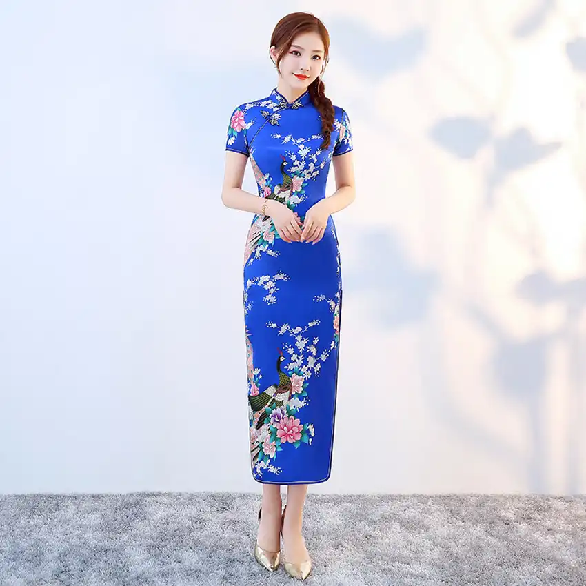 oriental bodycon dress