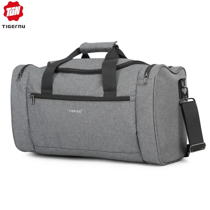 

Tigernu 2020 Travel Bags Spalshproof Large Capacity Fashion Duffle Bag Hand Luggage Traveling Handbags for Men Women Casual Male