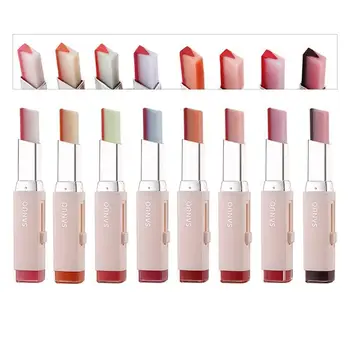 Korean Version Gradient Color Lipstick V Shape Three-Dimensional Two-Tone Lipstick for Girls Long-Term Moisturizing
Korean Version Gradient Color Lipstick V Shape Three-Dimensional Two-Tone Lipstick for Girls Long-Term Moisturizing