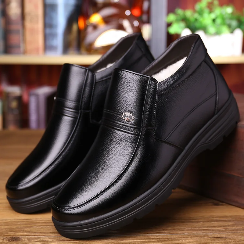 Genuine Leather Shoes Men Winter Boots 2019 Warm Cotton Shoes for Cold Winter Cow Leather Men Ankle Boots Male Footwear A1883
Genuine Leather Shoes Men Winter Boots 2019 Warm Cotton Shoes for Cold Winter Cow Leather Men Ankle Boots Male Footwear A1883