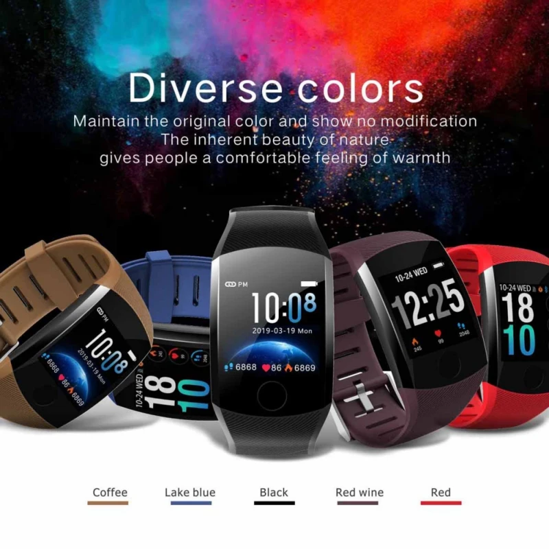 Smart Wristband IP67 Waterproof 1.3 inches Touch Screen Multi-function Sport Heart Rate Pressure Sleeping MonitorSmart Watch
Smart Wristband IP67 Waterproof 1.3 inches Touch Screen Multi-function Sport Heart Rate Pressure Sleeping MonitorSmart Watch