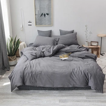 Yimeis Japanese Bed Comforter Solid Color Super King Bedding Set Cotton Bedding Set Duvet Cover Set With 2 Pillow 
Yimeis Japanese Bed Comforter Solid Color Super King Bedding Set Cotton Bedding Set Duvet Cover Set With 2 Pillow