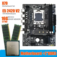 X79 LGA 1356 Pin HM65 Computer Motherboard Kit Set with Xeon E5 2420 V2 CPU Support 16GB 1600 DDR3 ECC Memory Mainboard
X79 LGA 1356 Pin HM65 Computer Motherboard Kit Set with Xeon E5 2420 V2 CPU Support 16GB 1600 DDR3 ECC Memory Mainboard