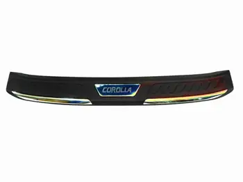Black rear bumper protector cargo step panel cover sill plate trunk trim garnish for Toyota Corolla 2014 2015 2016 2017 2018
Black rear bumper protector cargo step panel cover sill plate trunk trim garnish for Toyota Corolla 2014 2015 2016 2017 2018