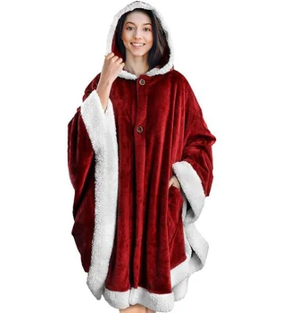 Soft Fleece Blanket Hoodie Cloak Super Soft Microfiber Plush Wearable Blanket Sweatshirt Solid Winter Warm Cloak plush cape 
Soft Fleece Blanket Hoodie Cloak Super Soft Microfiber Plush Wearable Blanket Sweatshirt Solid Winter Warm Cloak plush cape