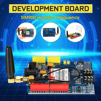 SIM900 Module 4-band Development Board For GSM GPRS SMS Wireless Data Over TC35i
SIM900 Module 4-band Development Board For GSM GPRS SMS Wireless Data Over TC35i
