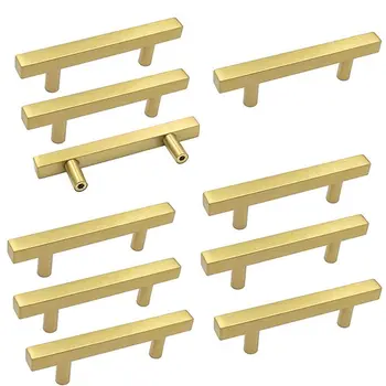 3in Gold Drawer Pulls Brass Cabinet Pulls Gold Handles for Drawers Bathroom Cabinet Pulls 5in Overall Length 10Pcs
3in Gold Drawer Pulls Brass Cabinet Pulls Gold Handles for Drawers Bathroom Cabinet Pulls 5in Overall Length 10Pcs