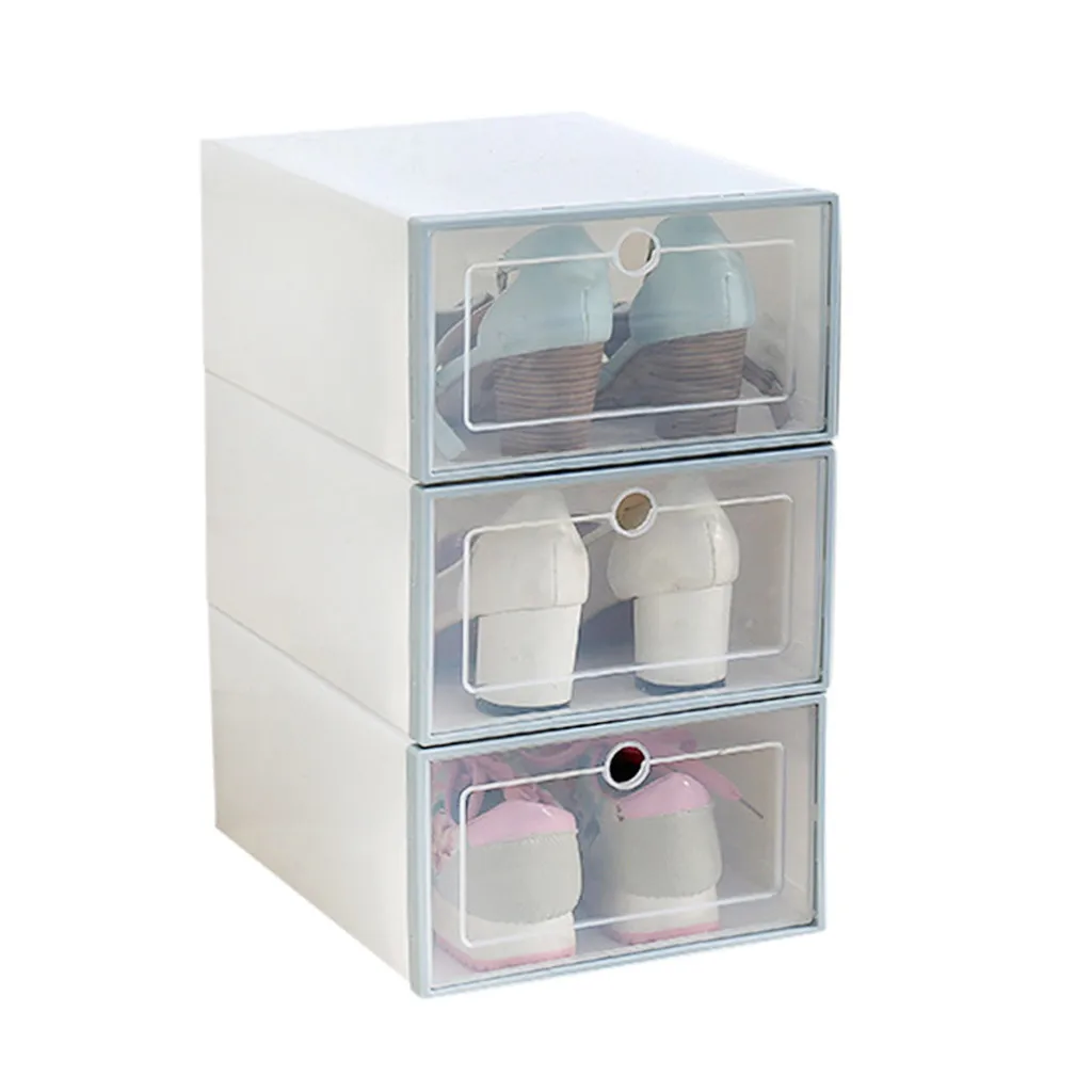 3Pcs/Set Thickened Flip Shoes Transparent Drawer Case Plastic Shoe Boxes Stackable Box Storage Box Shoe Storage Organizer #8
3Pcs/Set Thickened Flip Shoes Transparent Drawer Case Plastic Shoe Boxes Stackable Box Storage Box Shoe Storage Organizer #8