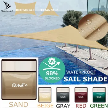 Anti-UV Waterproof Shade Sail Shelter Triangle Sunshade Protection 5x5x5M 98% UV Block Garden Terrace Canopy Pool Shade Cloth
Anti-UV Waterproof Shade Sail Shelter Triangle Sunshade Protection 5x5x5M 98% UV Block Garden Terrace Canopy Pool Shade Cloth