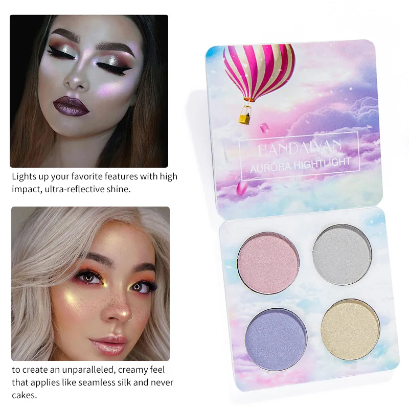 4 Colors Face Glow Palette Shimmer Powder Makeup Highlighter Brighten Face Contour Bronzer Professional Makeup Palette Cosmetics
4 Colors Face Glow Palette Shimmer Powder Makeup Highlighter Brighten Face Contour Bronzer Professional Makeup Palette Cosmetics