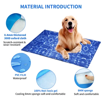 New Dog Ice Pad Summer Pet Cooling Pad Kennel Mat Pad Large Dog MatBreathable Pet Dog Bed Cooling Sleeping Pad
New Dog Ice Pad Summer Pet Cooling Pad Kennel Mat Pad Large Dog MatBreathable Pet Dog Bed Cooling Sleeping Pad