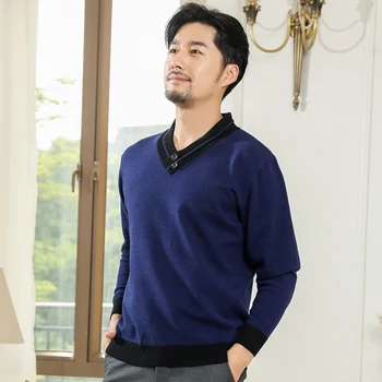 Winter Thick Warm Cashmere Sweater Men 2019 Autumn Winter Sueter Hombre Classic Knitwear Robe Pull Homme Pullover Men Sweaters
Winter Thick Warm Cashmere Sweater Men 2019 Autumn Winter Sueter Hombre Classic Knitwear Robe Pull Homme Pullover Men Sweaters