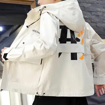 Coat Men chun qiu zhuang New Style Korean-style Trend Teenager Relaxed Casual Tooling Jacket Male Popular Brand Handsome
Coat Men chun qiu zhuang New Style Korean-style Trend Teenager Relaxed Casual Tooling Jacket Male Popular Brand Handsome