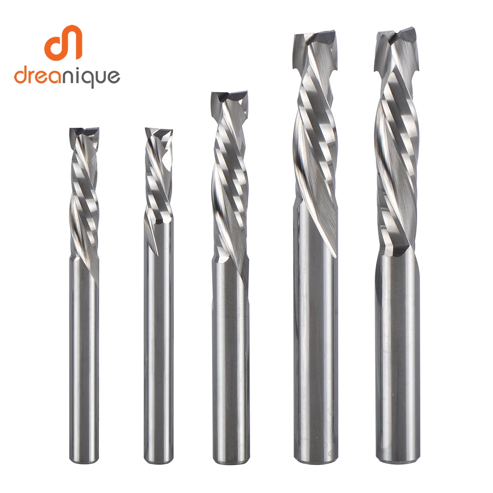 milling cutter woodwork UP & DOWN Cut Two Flutes Spiral Carbide Milling Tool, CNC Router, Compression Wood End Mill Cutter Bits
milling cutter woodwork UP & DOWN Cut Two Flutes Spiral Carbide Milling Tool, CNC Router, Compression Wood End Mill Cutter Bits