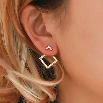 Fashion Cute Triangle Dangle Earrings Square Earrings Unique Design Small Geometric Earrings Ms. Gift Valentine's Day Jewelry
Fashion Cute Triangle Dangle Earrings Square Earrings Unique Design Small Geometric Earrings Ms. Gift Valentine's Day Jewelry