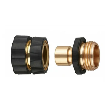 1Set 3/4 Inch Male and Female Universal Garden Hose Fitting Quick Connector
1Set 3/4 Inch Male and Female Universal Garden Hose Fitting Quick Connector