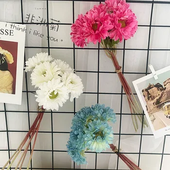 Northern European-Style Model Gerbera Gomphrena Globosa Chrysanthemum Little Daisy Artificial Flower Sunflowers Home Soft Loadin
Northern European-Style Model Gerbera Gomphrena Globosa Chrysanthemum Little Daisy Artificial Flower Sunflowers Home Soft Loadin