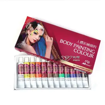 12 Colors Body Paint Mild And Non-irritating Body Painting Crayon Oil Body Painting Cream Body Paint Makeup
12 Colors Body Paint Mild And Non-irritating Body Painting Crayon Oil Body Painting Cream Body Paint Makeup