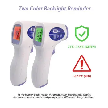 Forehead Thermometer Non-contact Electronic Thermometer Body Temperature Measuring Infrared Accurate Instant Reading
Forehead Thermometer Non-contact Electronic Thermometer Body Temperature Measuring Infrared Accurate Instant Reading