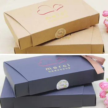 10PCS New Chocolate Box Candy Cake Dragee Merci Gift Box Wedding Craft Packing Kraft Wrapping Paper Box with Label Stickers
10PCS New Chocolate Box Candy Cake Dragee Merci Gift Box Wedding Craft Packing Kraft Wrapping Paper Box with Label Stickers