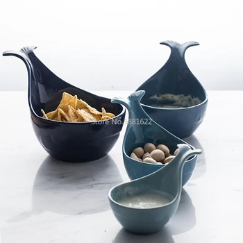 Ceramics Whale Bowl Dish Baking Bowl Small Bowl for Household Use Porcelain Creative Tableware Trending Products 2019
Ceramics Whale Bowl Dish Baking Bowl Small Bowl for Household Use Porcelain Creative Tableware Trending Products 2019