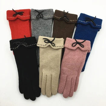 1 Pair Women Girls Cashmere Gloves Bowknot Winter Fashion Touch Screen Gloves Winter Riding Texting Mittens
1 Pair Women Girls Cashmere Gloves Bowknot Winter Fashion Touch Screen Gloves Winter Riding Texting Mittens