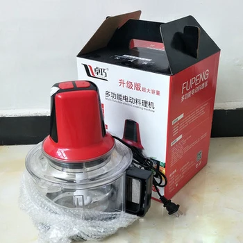 2.6L Meat Grinder Chopper Electric Automatic Mincing Machine Stainless Steel Vegetable Fruit Meat Cutter Blender Food Processor
2.6L Meat Grinder Chopper Electric Automatic Mincing Machine Stainless Steel Vegetable Fruit Meat Cutter Blender Food Processor