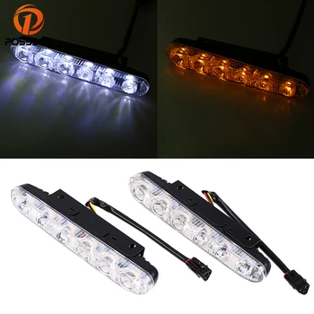 POSSBAY 2 Pcs 12V 12/18W LED Car Daytime Running Lights Work Light Bar 6/9LEDs White Yellow Waterproof Fog Lamps
POSSBAY 2 Pcs 12V 12/18W LED Car Daytime Running Lights Work Light Bar 6/9LEDs White Yellow Waterproof Fog Lamps