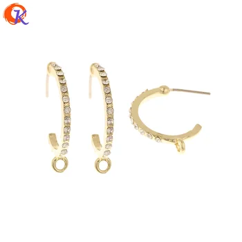 Cordial Design 100Pcs 12*22MM Jewelry Accessories/Rhinestone Earrings Stud/Hooks Shape/Hand Made/DIY Making/Earring Findings
Cordial Design 100Pcs 12*22MM Jewelry Accessories/Rhinestone Earrings Stud/Hooks Shape/Hand Made/DIY Making/Earring Findings