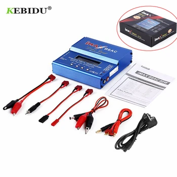 KEBIDU IMAX B6 AC 80W B6AC RC Battery Charger Lipo NiMH Balance Charger Digital LCD Screen Discharger EU US Power Supply 
KEBIDU IMAX B6 AC 80W B6AC RC Battery Charger Lipo NiMH Balance Charger Digital LCD Screen Discharger EU US Power Supply