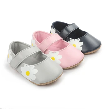 New Arrival Toddler Newborn Baby Girls Daisy Crib Shoes Infant Flower Soft Sole Non-slip Infant Cute PU Leather Baby Shoes
New Arrival Toddler Newborn Baby Girls Daisy Crib Shoes Infant Flower Soft Sole Non-slip Infant Cute PU Leather Baby Shoes
