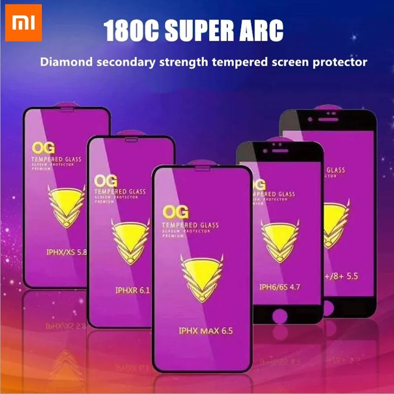 OG High Quality Big Curved Tempered Glass Xiaomi Redmi Note 8T Note 9S Note 5 Pro Mi A2 Lite 9 Lite Mobile Phone Protective Film
OG High Quality Big Curved Tempered Glass Xiaomi Redmi Note 8T Note 9S Note 5 Pro Mi A2 Lite 9 Lite Mobile Phone Protective Film