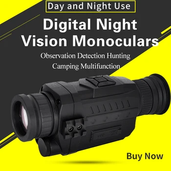 2019 new High Power Infrared Digital Night Vision Optics Hunting Monoculars with 8G TF card full dark 5X40 200M range
2019 new High Power Infrared Digital Night Vision Optics Hunting Monoculars with 8G TF card full dark 5X40 200M range