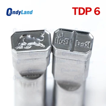 

CandyLand TDP6 Bull Milk Tablet Die 3D Pill Press Mold Candy Tablet Stamper Custom Logo Calcium Tablet Die For TDP Machine