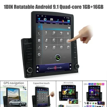 9.7 Inch Vertical Sn 1Din Quad Core Hd 2.5D 1Gb+16Gb Car Mp5 Player Bt Stereo Fm Radio Android 9.1 Gps Navigation 
9.7 Inch Vertical Sn 1Din Quad Core Hd 2.5D 1Gb+16Gb Car Mp5 Player Bt Stereo Fm Radio Android 9.1 Gps Navigation