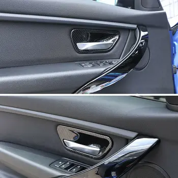 4 Pcs Carbon Fiber Style Door Handle Bowl Cover Trim 18.3x7.5cm For BMW 3 Series F30 2013-18 Interior Accessories
4 Pcs Carbon Fiber Style Door Handle Bowl Cover Trim 18.3x7.5cm For BMW 3 Series F30 2013-18 Interior Accessories