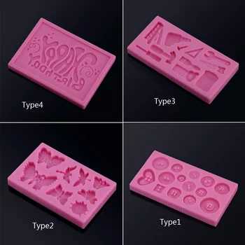 New SM-320 3D Silicon Cake Mold Fondant Chocolate Cookie Mould Sugar Paste Happy Birthday Molds Cake Tools
New SM-320 3D Silicon Cake Mold Fondant Chocolate Cookie Mould Sugar Paste Happy Birthday Molds Cake Tools